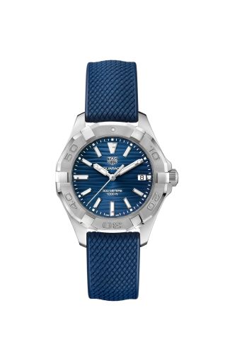 TAG Heuer Aquaracer 300M Quartz 35 Stainless Steel / Blue / Rubber